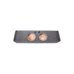 10 in. Dodge Downfire Unloaded Speaker Box Enclosure for Ford, Black
