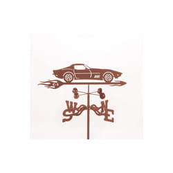 Corvette C3 Car Weathervane with Four Sided Mount