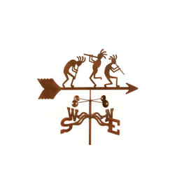 Kokopelli Weathervane with Roof Mount