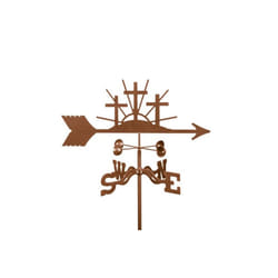 Crosses Weathervane with Roof Mount