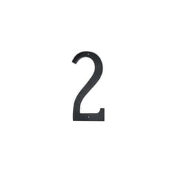 8 In. Standard Modern Font Individual House Number 2
