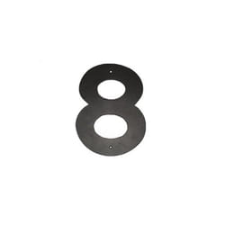 8 In. Helvetica Modern Font Individual House Number 8