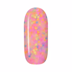 Sparkle  Co Dip Powder dp101 Unicorn Confetti Pink Base