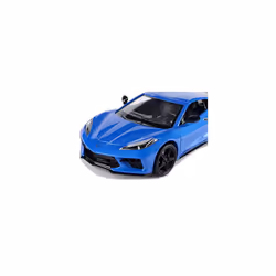 Motormax 2020 Chevrolet Corvette C8 Stingray Blue Metallic Timeless Legends 1/24 Diecast Model Car 79360  unisex