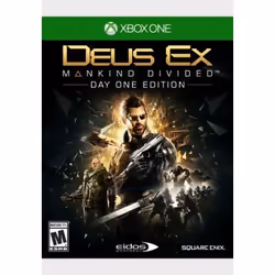 Square Enix Deus Ex Mankind Divided Day One Edition Xbox One, Xbox One, M (Mature)