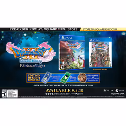 Square Enix Dragon Quest® XI: Echoes of an elusive age Edition of light English PlayStation 4