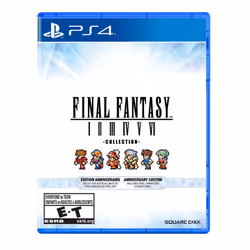 FINAL FANTASY I-VI Collection Anniversary Edition - 2024 PS4