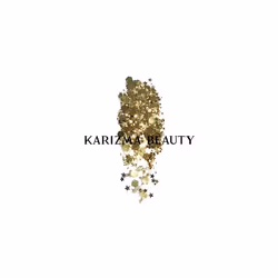 24K Gold Glitter. 10g Chunky Face Glitter, Hair Glitter, Eye Glitter and Body Glitter for Women. Rave Glitter, Festival Accessories, Cosmetic Glitter