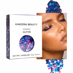 KARIZMA Mermaid Glitter 10g Chunky Face Glitter Hair Glitter Eye Glitter and Body Glitter for Women Rave Glitter Festival ...