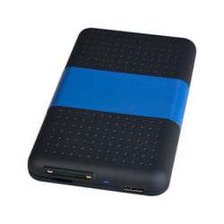 Siig JU-SA0S12-S1 storage drive enclosure HDD/SSD enclosure Black, Blue 2.5"