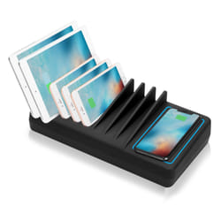 Siig AC-PW1H11-S1 charging station organizer Desktop mounted Black