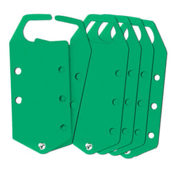 Brady 225198 lockout tagout device Lockout hasp Green Aluminium
