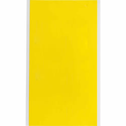 Brady 3470-BLNK self-adhesive label Rectangle Permanent Yellow 25 pc(s)