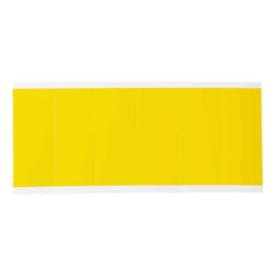 Brady 3450-BLNK self-adhesive label Rectangle Permanent Yellow 150 pc(s)