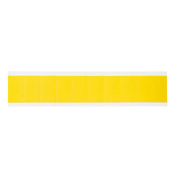 Brady 3430-BLNK self-adhesive label Rectangle Permanent Yellow 250 pc(s)