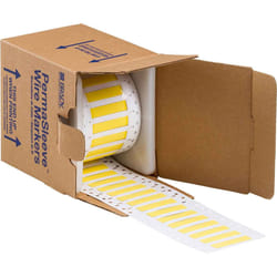 Brady HX-250-150-YL-S cable marker Yellow Polyolefin 500 pc(s)