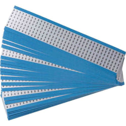 Brady AF-8-PK self-adhesive label Rectangle Permanent Blue 900 pc(s)