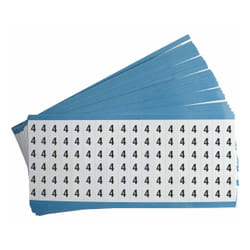 Brady CAB-4-PK cable marker Black, White Vinyl 25 pc(s)