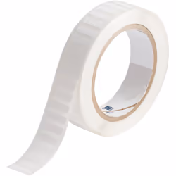 Brady THT-257-7425-2, White, Self-adhesive printer label, Die-cut label, Polypropylene (PP), Thermal transfer, Acrylic