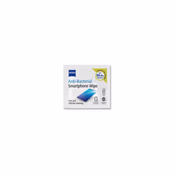 Anti-Bacterial Smartphone Screen Wipes, for Computers, Cameras and Binoculars, Individually Packed Single Use Disposable Cloths in Sachets, 70 Percent