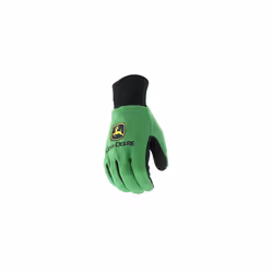 John Deere JD00002 Jersey Gloves - 10 oz Jersey Gloves for Youth, Ribb