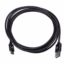V7 Black USB Cable USB 2.0 A Male to USB-C Male 2m 6.6ft - Additional view 7