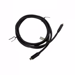 V7 Black USB Cable USB-C Male to USB-C Male 2m 6.6ft - Additional view 7