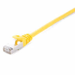 V7 CAT6 Ethernet Shielded STP 03M Yellow, 3 m, Cat6, S/FTP (S-STP), RJ-45, RJ-45, Yellow