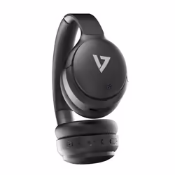 V7 HB800ANC headphones/headset Wireless Head-band Calls/Music USB Type-C Bluetooth Black - Additional view 7