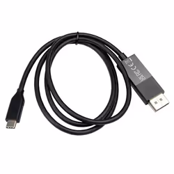 V7 V7UCDP-2M cable gender changer USB Type-C 3.2 Gen 1 DisplayPort Black - Additional view 6