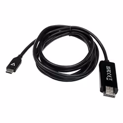 V7 V7UCHDMI-2M video cable adapter USB Type-C HDMI Black - Additional view 5