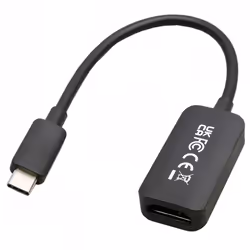 V7 V7USBCHDMI4K60HZ video cable adapter HDMI Type A (Standard) USB Type-C Black - Additional view 4