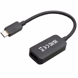 V7 V7USBCHDMI4K60HZ video cable adapter HDMI Type A (Standard) USB Type-C Black - Additional view 5