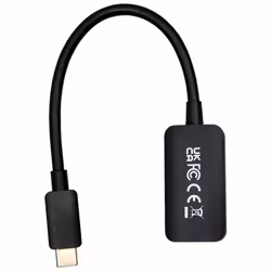 V7 V7USBCHDMI4K60HZ video cable adapter HDMI Type A (Standard) USB Type-C Black - Additional view 6