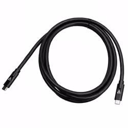 V7 V7USBC10GB-2M, 2 m, USB C, USB C, USB 3.2 Gen 2 (3.1 Gen 2), 10 Gbit/s, Black