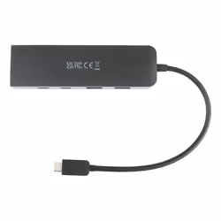 V7 2.5G Ethernet Adapter USB-C Male to USB A Female x 2, USB-C Female x1, RJ45 Female x1 Black - Additional view 5