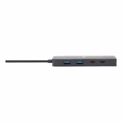 V7 2.5G Ethernet Adapter USB-C Male to USB A Female x 2, USB-C Female x1, RJ45 Female x1 Black - Additional view 6