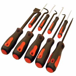 ATD Tools 8424 9Piece Scraper  Hook and Pick Set