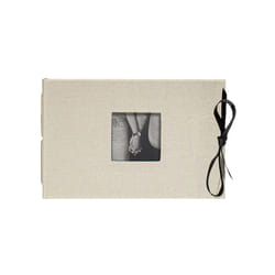 Kolo Noci Small 4x6 Photo Album  Holds 24 Photos  Ideal for Weddings and Baby Books  Platinum