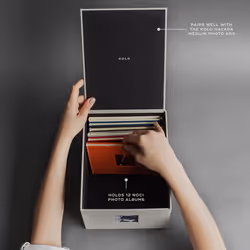 Kolo Noci Small 4x6 Photo Album  Holds 24 Photos  Ideal for Weddings and Baby Books  Platinum