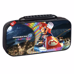 Bigben Interactive Mario Kart 8, Cover, Nintendo, Black, Nintendo Switch, Scratch resistant, Zipper
