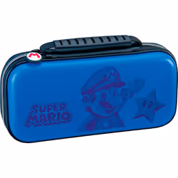 Bigben Interactive NNS46BL, Sleeve case, Nintendo, Blue, Nintendo Switch, Zipper, 48 mm