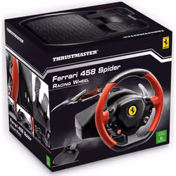Thrustmaster Ferrari 458 Spider Black, Red Steering wheel + Pedals Xbox One - Additional view 4