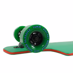 Bigfoot Cored Classics Longboard Wheels Green  90mm