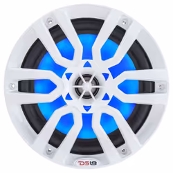 DS18 Hydro NXL-6 - High End Coaxial Speaker Pair - 2-Way Marine Speaker w/Integrated RGB Lights - 300 Watt - 100% UV Stable - Water Resistan