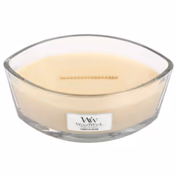 Woodwick Ellipse Scented Candle Vanilla Bean 16oz | Up to 50 Hours Burn Time