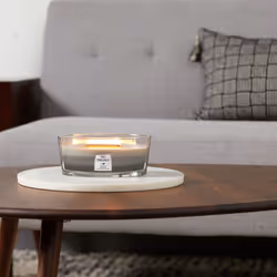 WoodWick Ellipse Scented Candle  Warm Woods Trilogy  16oz - Up to 50 H