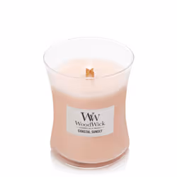 Medium Hourglass Scented Candle with Pluswick Innovation, Paraffin, Coastal Sunset