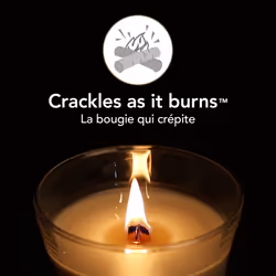 Medium Hourglass Scented Candle, Black Cherry, with Crackling Wick, Burn Time: Up to 60 Hours Glass, Black Cherry