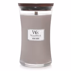 WoodWick Hourglass Scented Candle Wood Smoke 21.5 oz. Large Up to